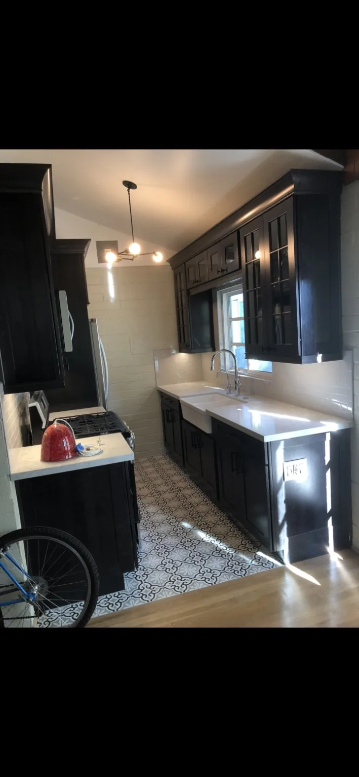 Completed kitchen project